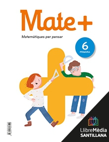 Book cover LM PLAT Alumne Mate + 6 Primària Grup Promotor