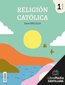 Book cover LM PLAT Alumno Religión Católica Brújula 1 Primaria Grazalema