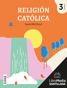 Book cover LM PLAT Alumno Religión Católica Brújula 3 Primaria Grazalema