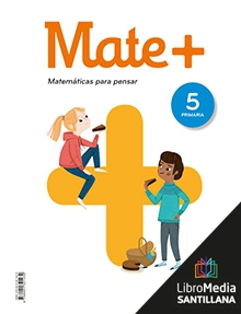 Book cover LM PLAT Alumno Mate + 5 Primaria Grazalema