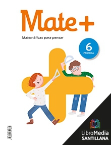 Book cover LM PLAT Alumno Mate + 6 Primaria Grazalema