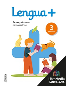 Book cover LM PLAT Alumno Lengua + 3 Primaria Grazalema