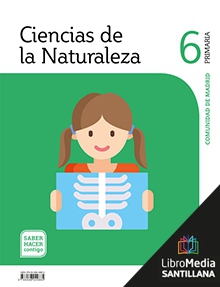 Book cover LM PLAT Alumno Ciencias Naturales Comunidad de Madrid 6 Primaria Saber Hacer Contigo