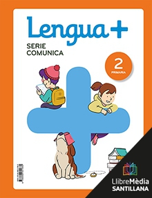 Book cover LM PLAT Alumno Lengua + Serie Comunica 2 Primaria