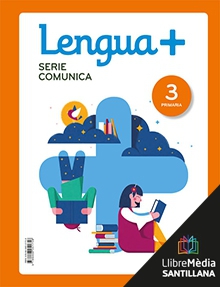 Book cover LM PLAT Alumno Lengua + Serie Comunica 3 Primaria