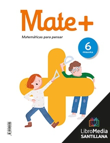 Book cover LM PLAT Alumno Mate + 6 Primaria