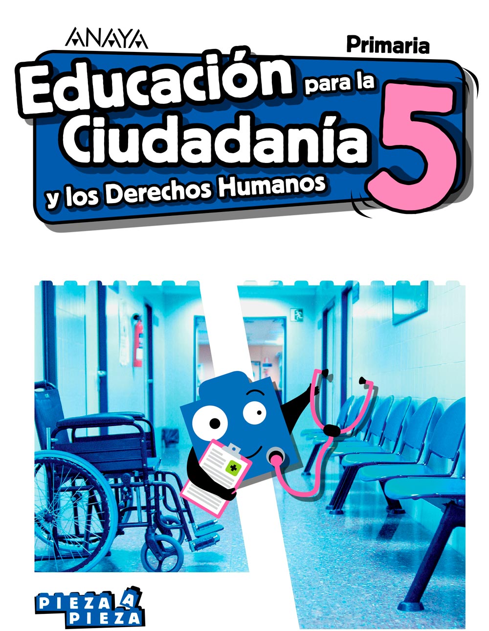 Book cover Educación para la Ciudadanía y los Derechos Humanos. Primaria. Anaya + Digital