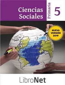 Book cover LN PLAT Alumno Ciencias Sociales Comunidad de Madrid 5 Primaria Saber Hacer ED19