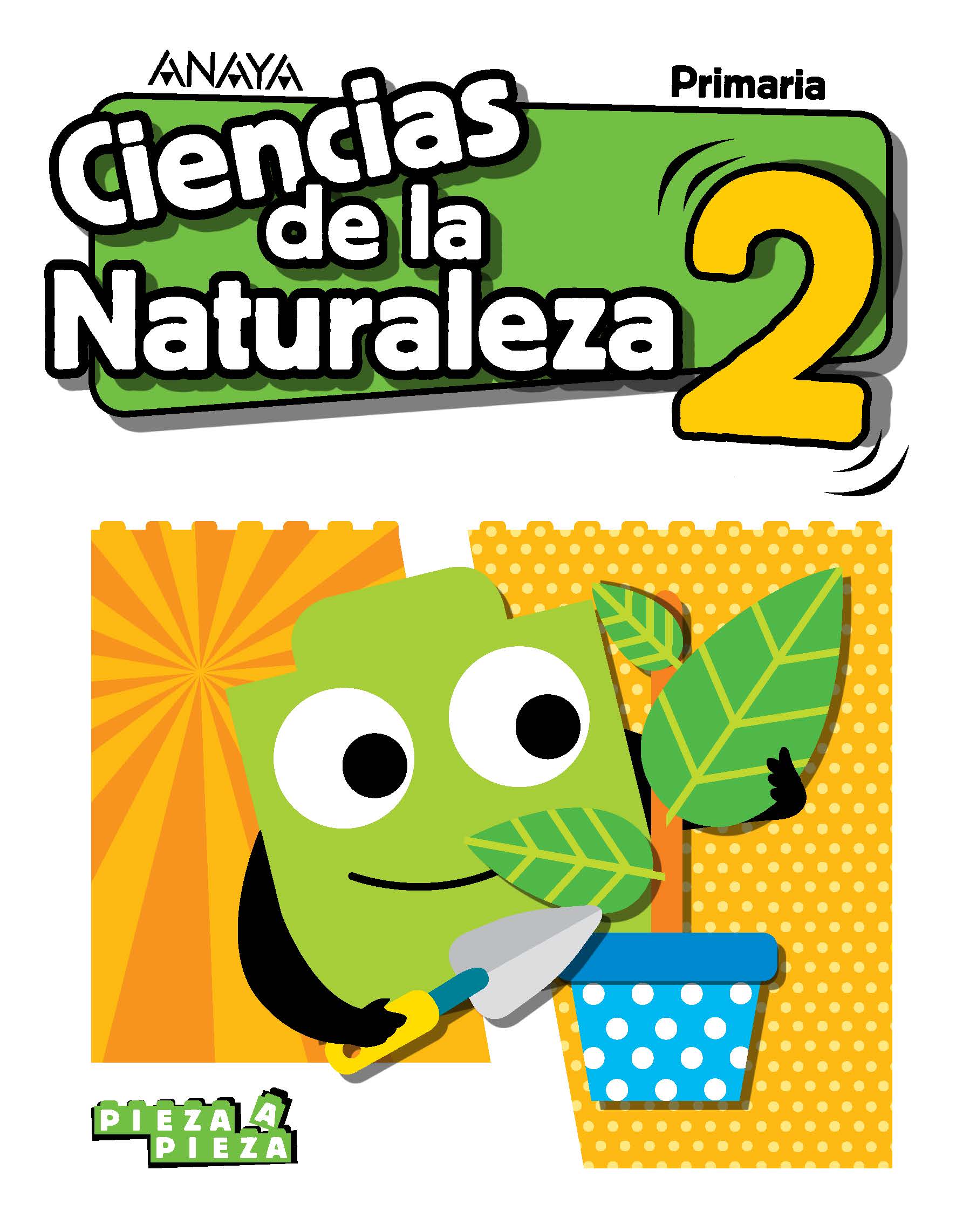 Book cover Ciencias de la Naturaleza 2. + In focus. Primaria. Anaya + Digital.