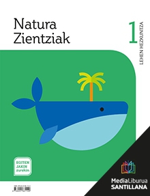 Book cover LM PLAT Ikaslea Natura Zientziak 1 Lehen Hezkuntza Egiten Jakin Zurekin Zubia