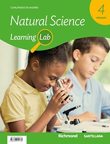 Book cover LM PLAT Student Natural Science Learning Lab Madrid 4 Primary