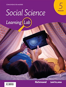 Book cover LM PLAT Student Social Science Learning Lab Madrid 5 Primary