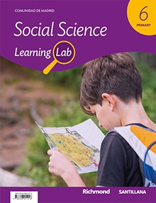 Book cover LM PLAT Student Social Science Learning Lab Madrid 6 Primary