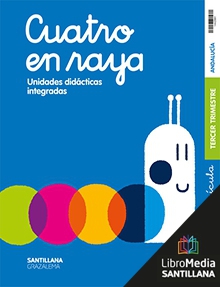 Book cover LM PLAT Alumno Cuatro en raya Cuadricula Trimestre 3 1 Primaria Grazalema