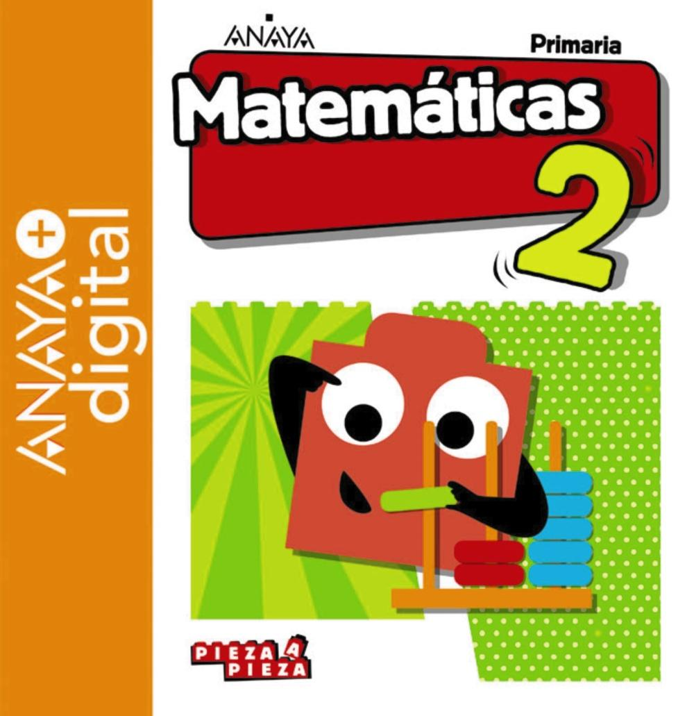 Book cover Matemáticas 2. Anaya + Digital.