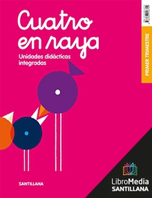 Book cover LM PLAT Alumno Cuatro en raya Trimestre 1 2 Primaria