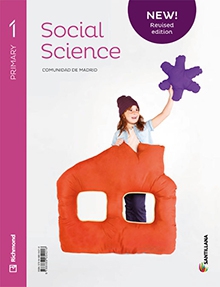 Book cover LM PLAT Student New Social Science Madrid 1 Primary