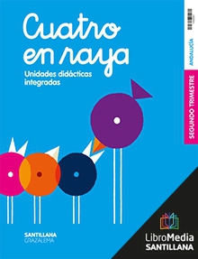 Book cover LM PLAT Alumno Cuatro en raya Trimestre 2 2 Primaria Grazalema