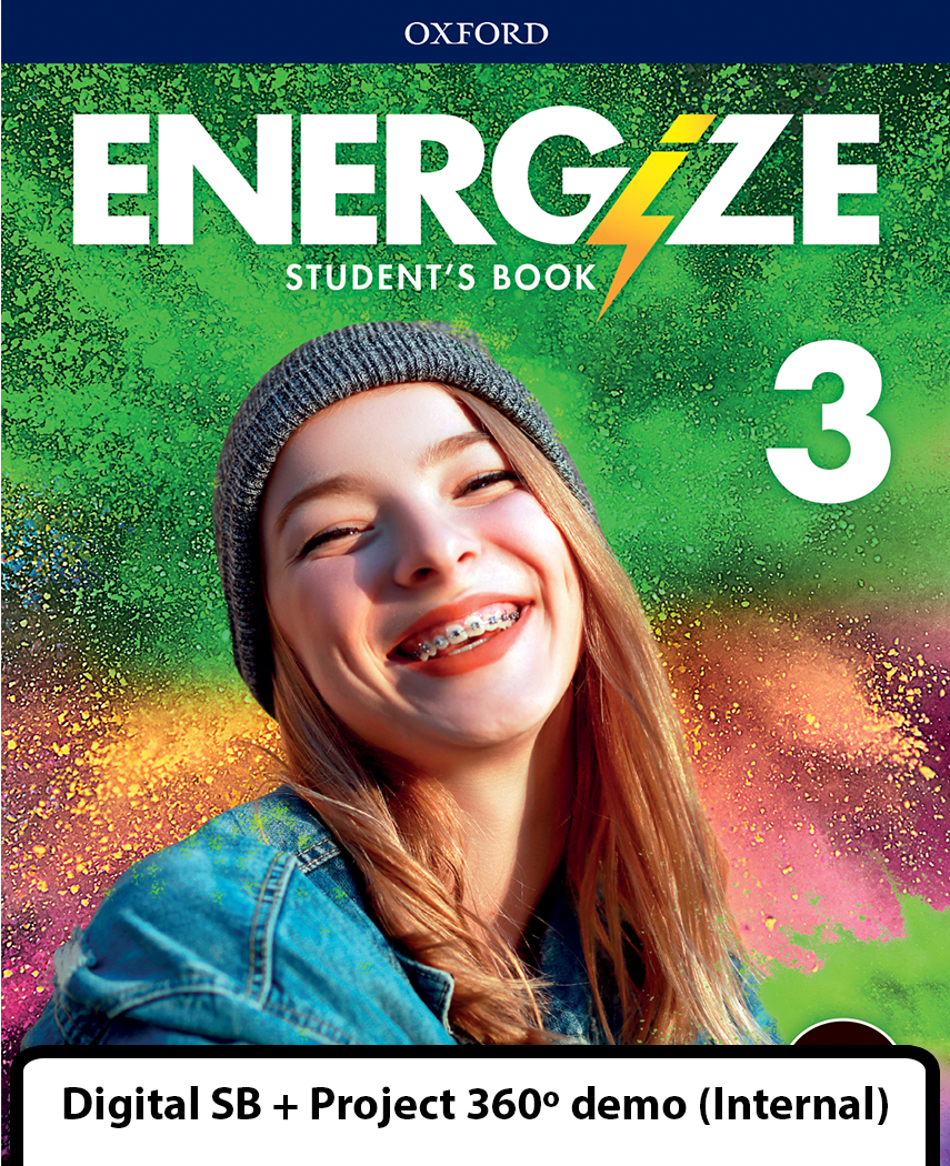 Book cover Energize Digital Student's Book 3 Demo