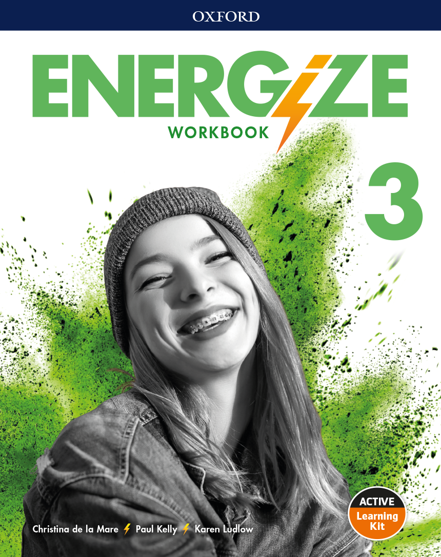 Book cover Energize 3 Digital Workbook