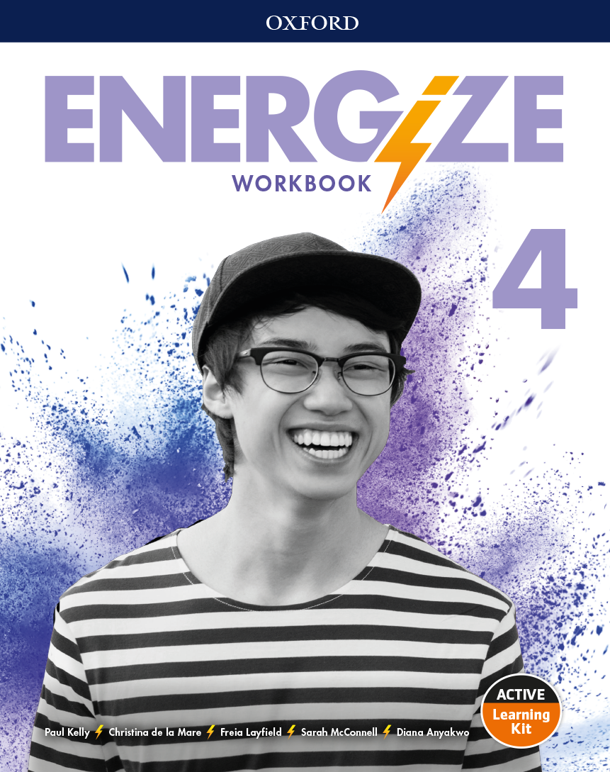 Book cover Energize 4 Digital Workbook