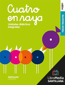 Book cover LM PLAT Alumno Cuatro en raya Trimestre 3 2 Primaria Canarias