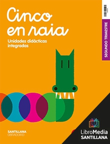 Book cover LM PLAT Alumno Cinco en raia Trimestre 2 1 Primaria Obradoiro