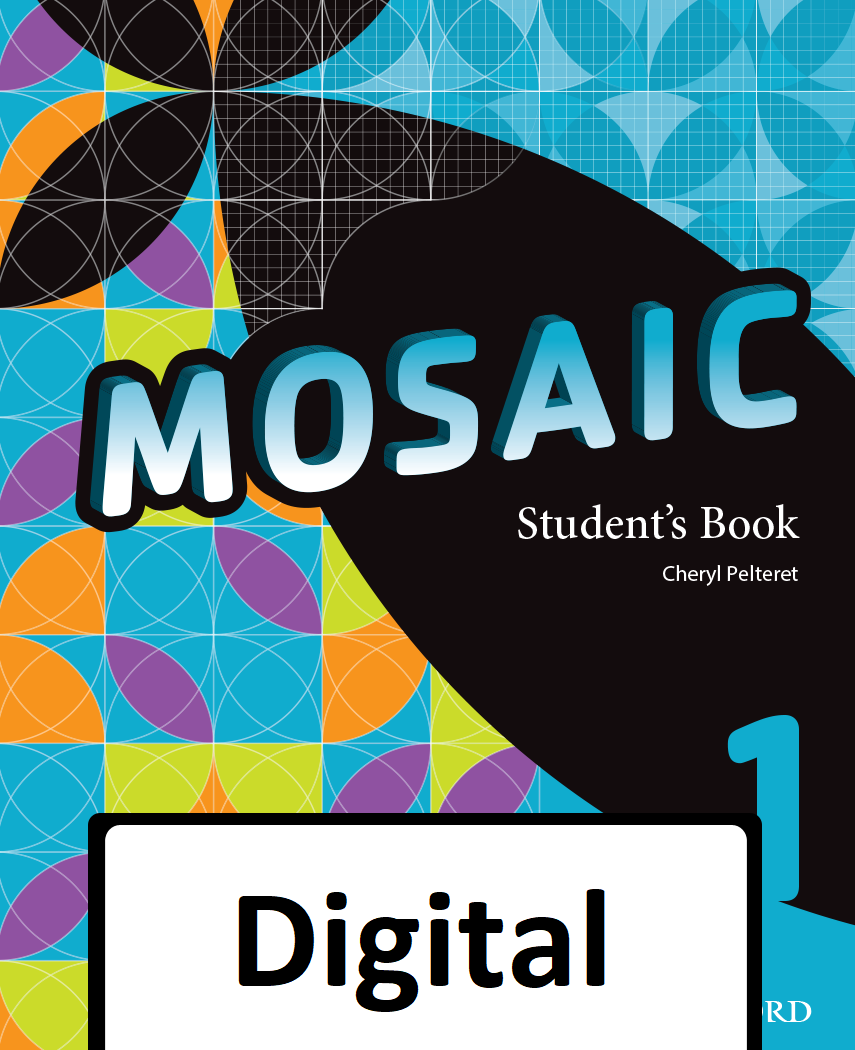 Book cover Mosaic 1. Digital Student’s Book