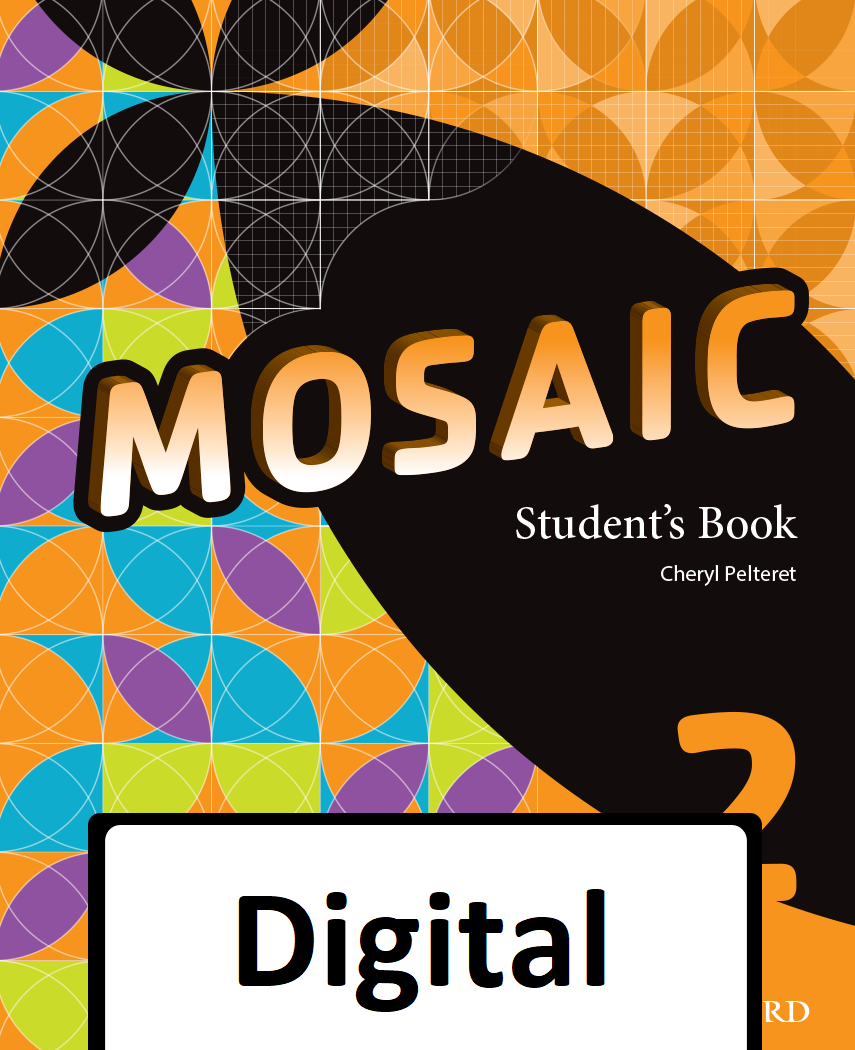 Book cover Mosaic 2. Digital Student’s Book