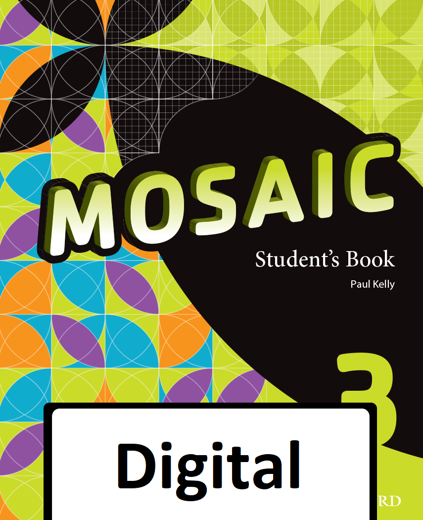 Book cover Mosaic 3. Digital Student’s Book