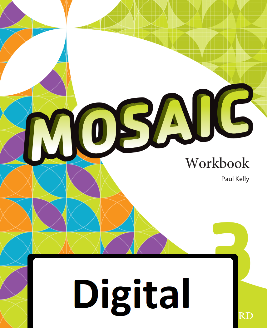 Book cover Mosaic 3. Digital Workbook