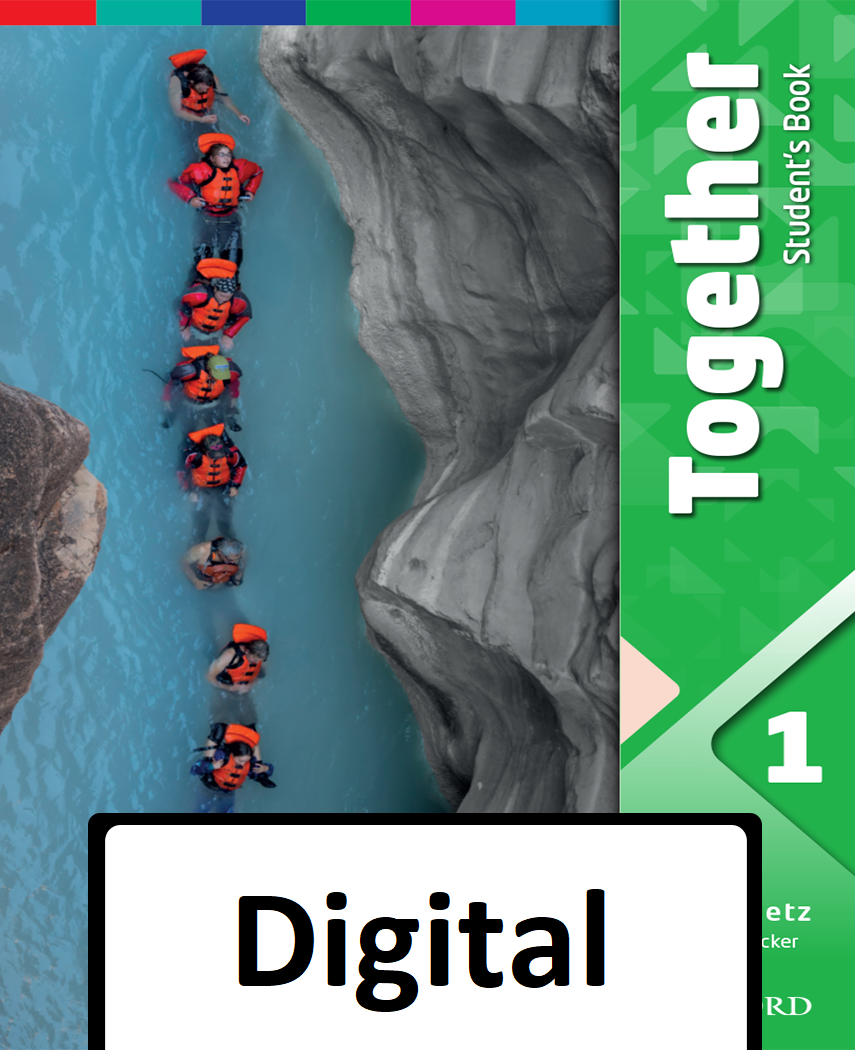 Book cover Together 1. Digital Student’s Book