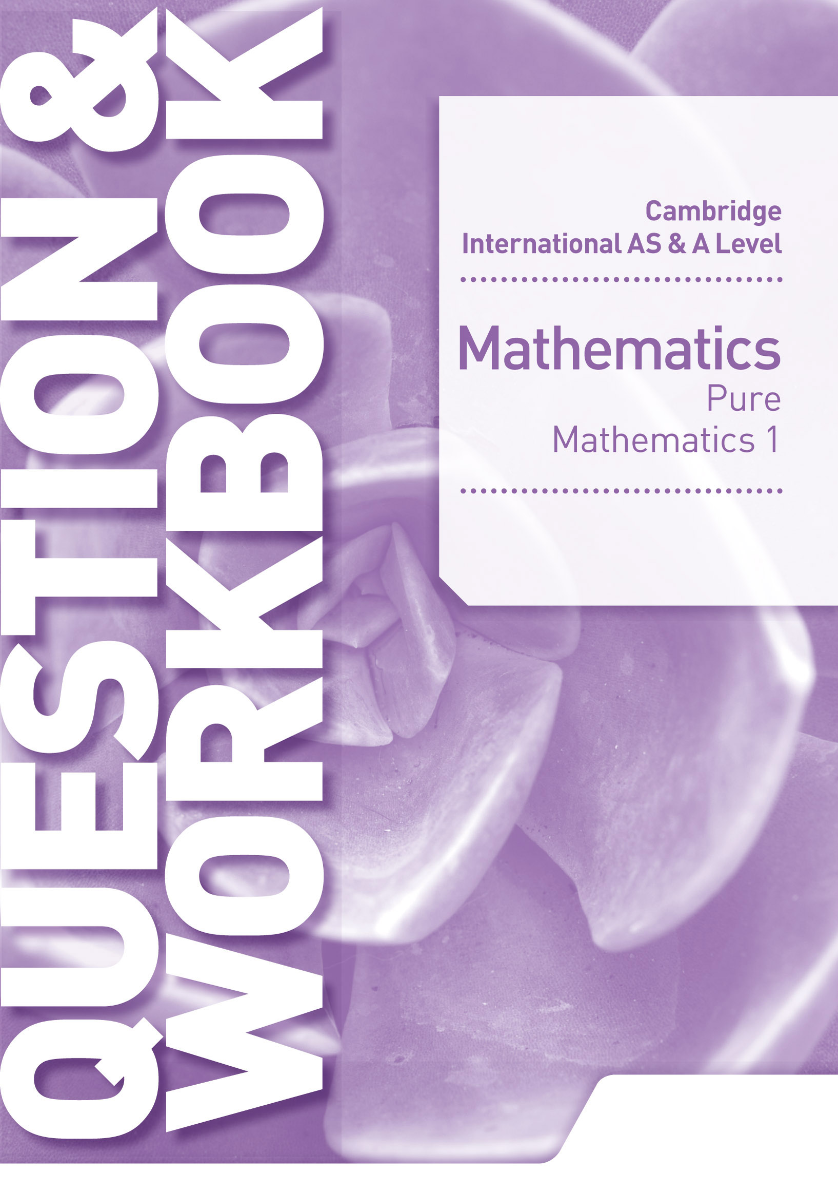 Cambridge International AS & A Level Mathematics Pure Mathematics 1 Question & Workbook