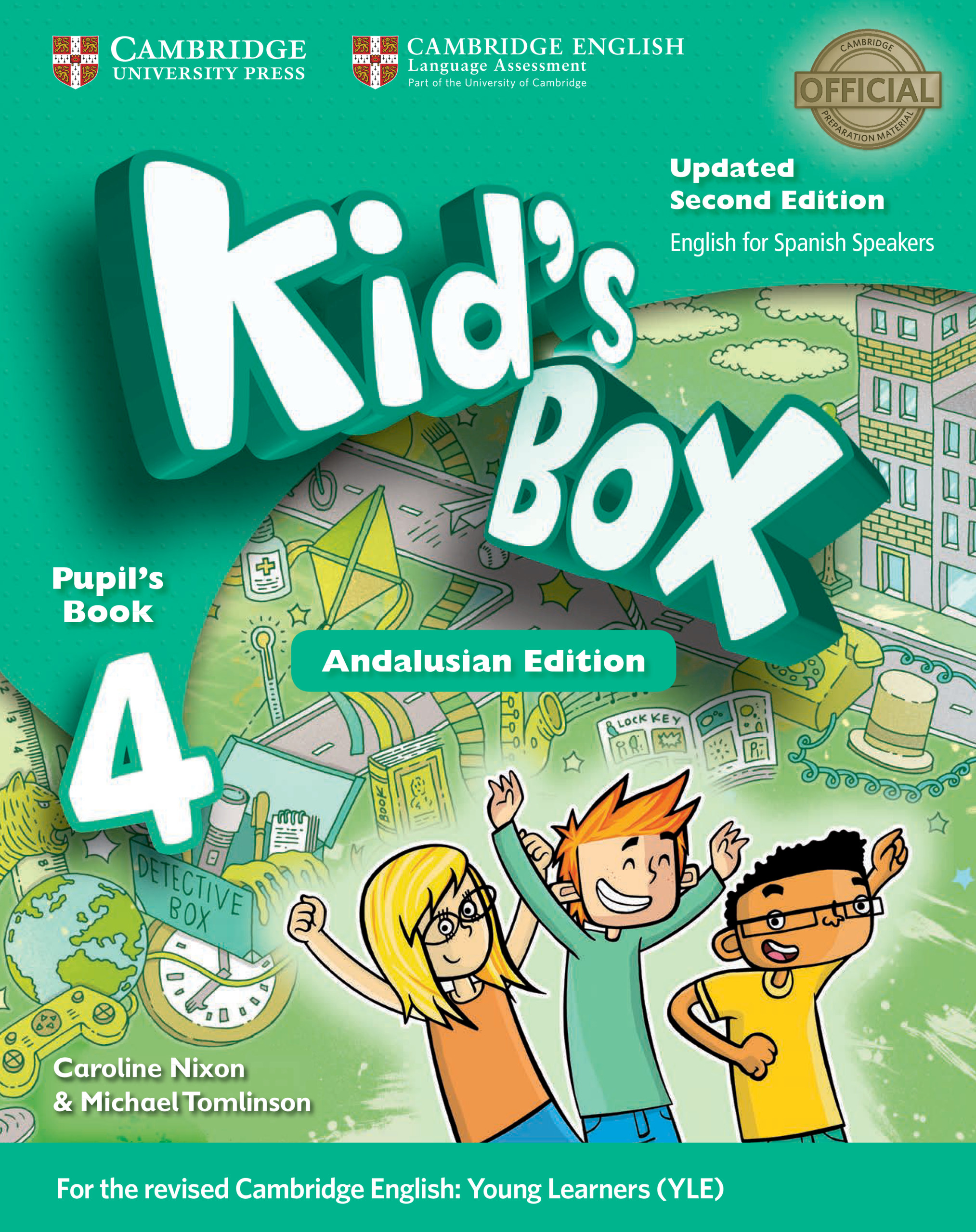 Book cover Kid’s Box 4 Pupil’s Book (Andalusian Edition)