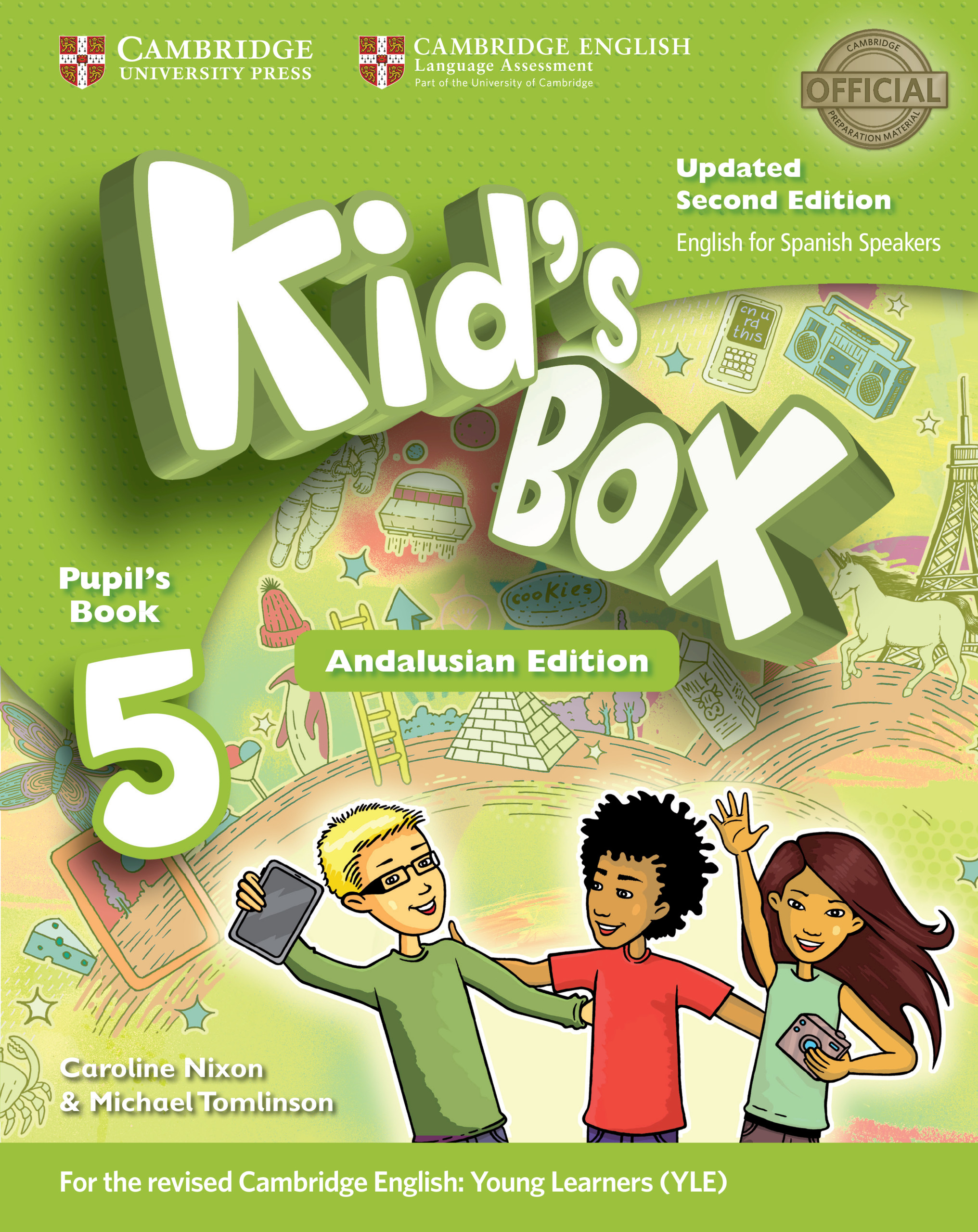 Book cover Kid’s Box 5 Pupil’s Book (Andalusian Edition)