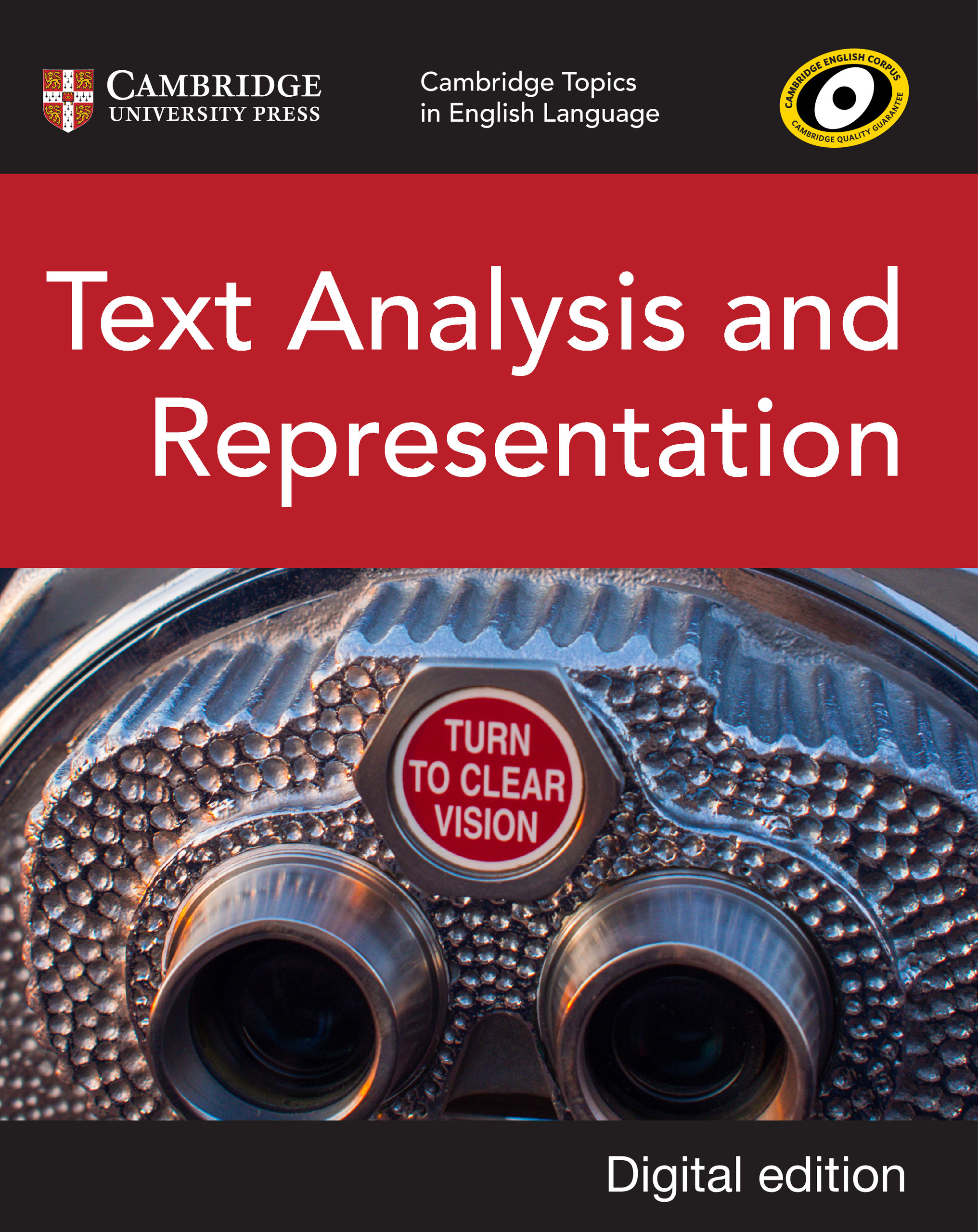 Cambridge Topics in English Language: Text Analysis and Representation