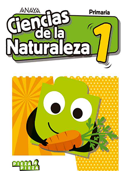 Book cover Ciencias de la Naturaleza 1. Primaria. Profesorado. Anaya + Digital.