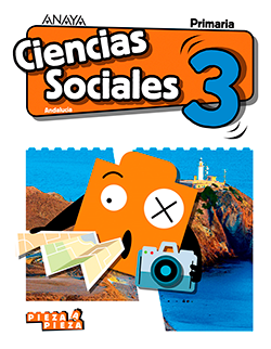 Book cover Ciencias Sociales 3. Primaria. Anaya + Digital