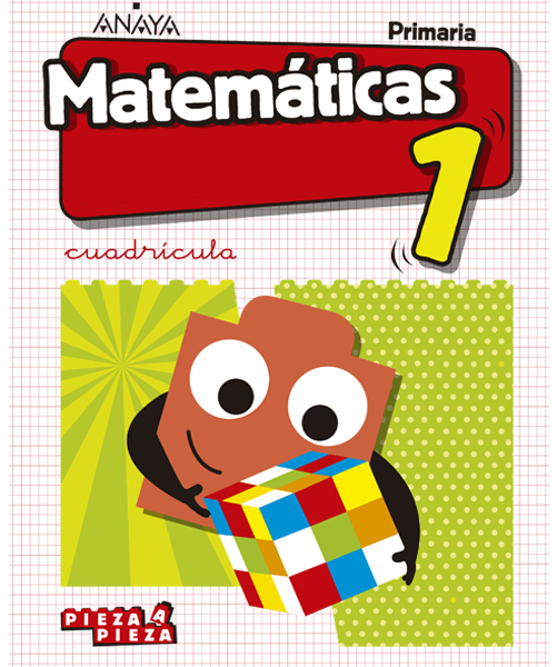 Book cover Matemáticas 1. Primaria. Anaya + Digital.