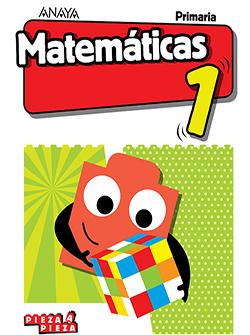 Book cover Matemáticas 1. Primaria.  Anaya + Digital.