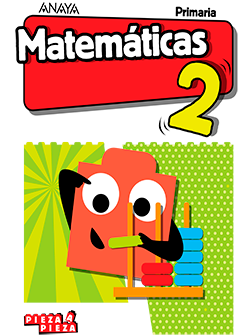 Book cover Matemáticas 2. Primaria. Anaya + Digital.