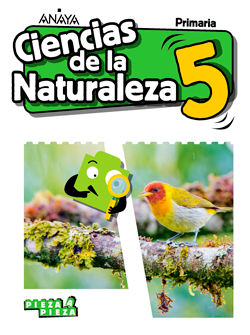 Book cover Ciencias de la Naturaleza 5. Primaria. Anaya + Digital