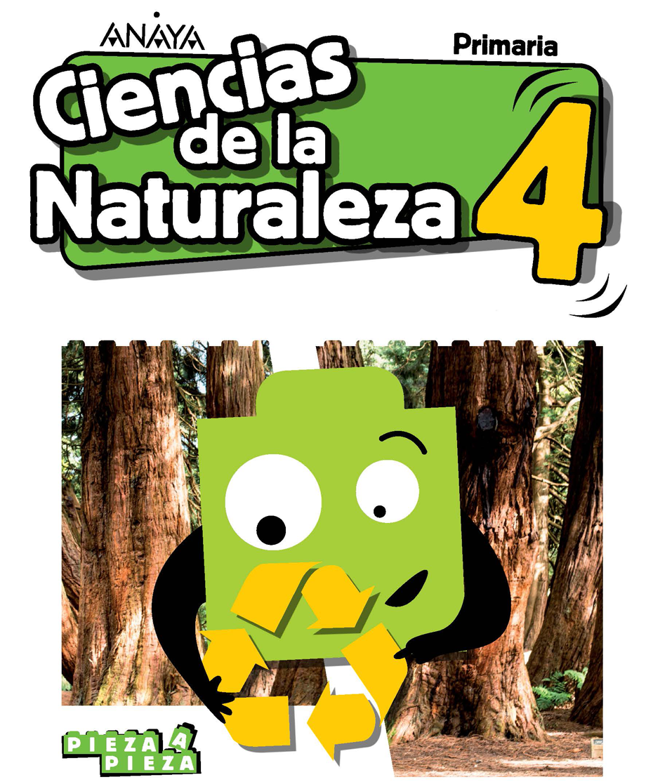 Book cover Ciencias de la Naturaleza 4. Primaria. Anaya + Digital.