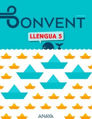 Book cover Llengua 5. Bonvent. Primària.