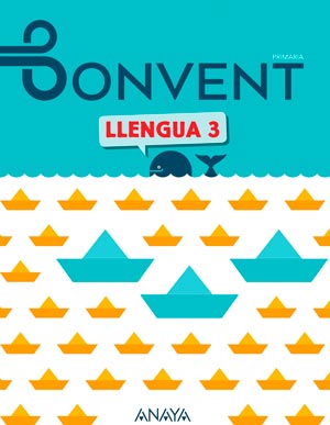 Book cover Llengua 3. Bonvent. Primària.