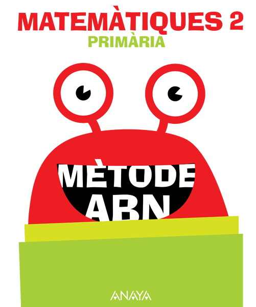 Book cover Matemàtiques 2. Mètode ABN. Primària. Anaya + Digital.