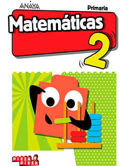 Book cover Matemáticas 2. Primaria. Anaya + Digital.