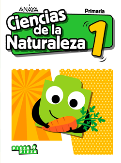 Book cover Ciencias de la Naturaleza 1. Primaria. Anaya + Digital.