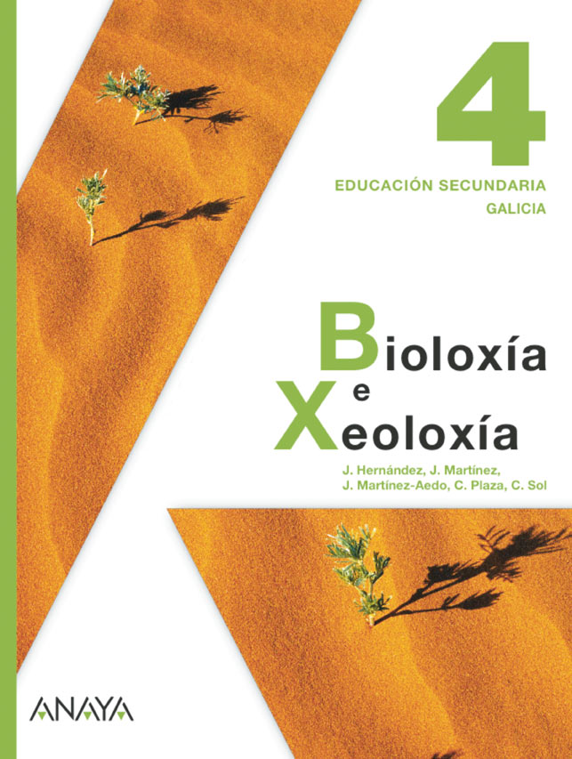 Book cover Bioloxía e Xeología 4º ESO