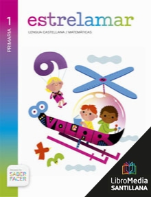 Book cover LM PLAT Alumno Estrelamar 1 Primaria Saber Hacer Obradoiro